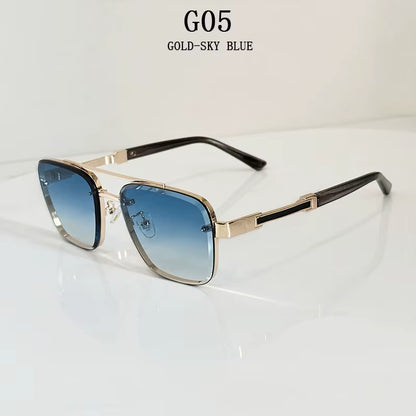 Luxury Sunglasses for Men Vintage Square Sunglasses Women Retro Fashion Glasses Luxe Gafas De Sol Hombre Lunette Soleil Femme