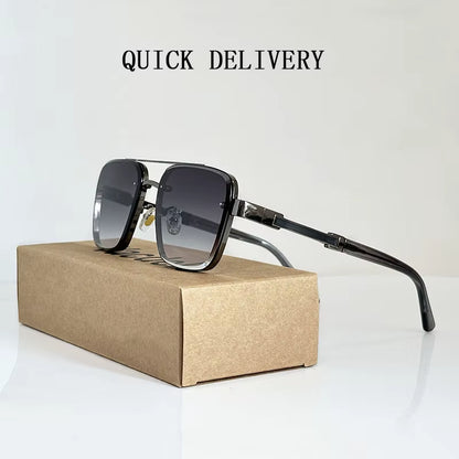 Luxury Sunglasses for Men Vintage Square Sunglasses Women Retro Fashion Glasses Luxe Gafas De Sol Hombre Lunette Soleil Femme